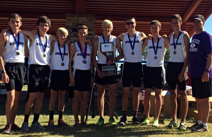 Spring Creek cross country state champions